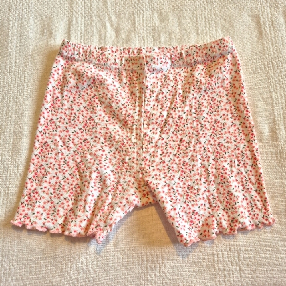 Gymboree girls size 12-18 months pajama bottom bike short style VGUC